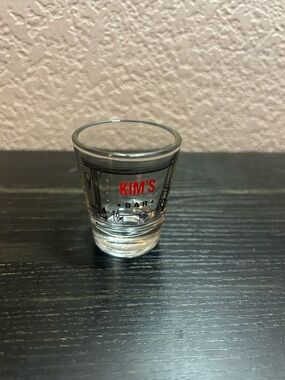 Kims Bar Shot Glass